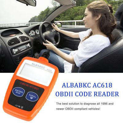 ALBABKC AC618 OBD Car Diagnostic Scan Tool Code Reader Scanner