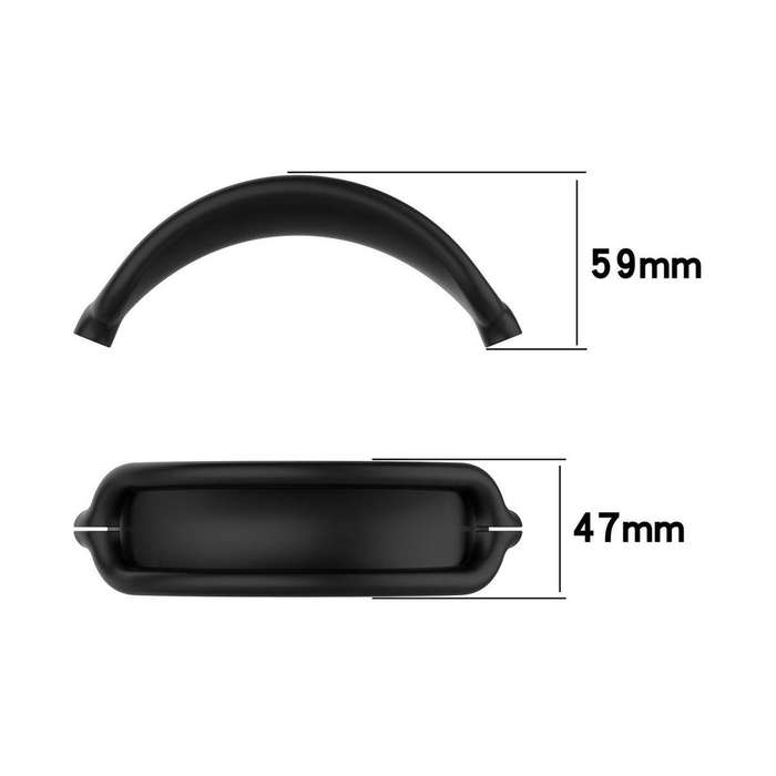 ABODOS - AS-WH26 - Adjustable Super Bass Bluetooth Headphones - Black