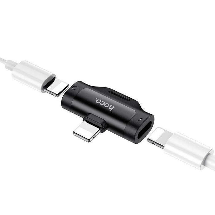 Hoco LS31 Adapter dual Lightning Audio Converter - Unboxed