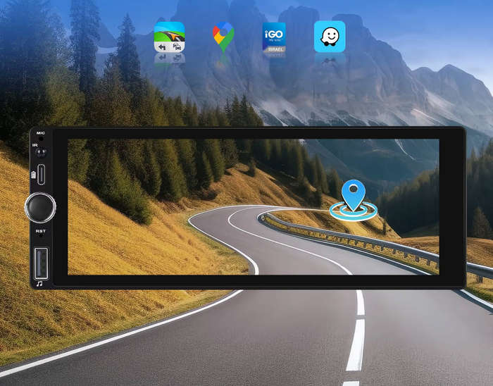Single din Ice Power IP-6860AD 6.86 Universal Android Media Player