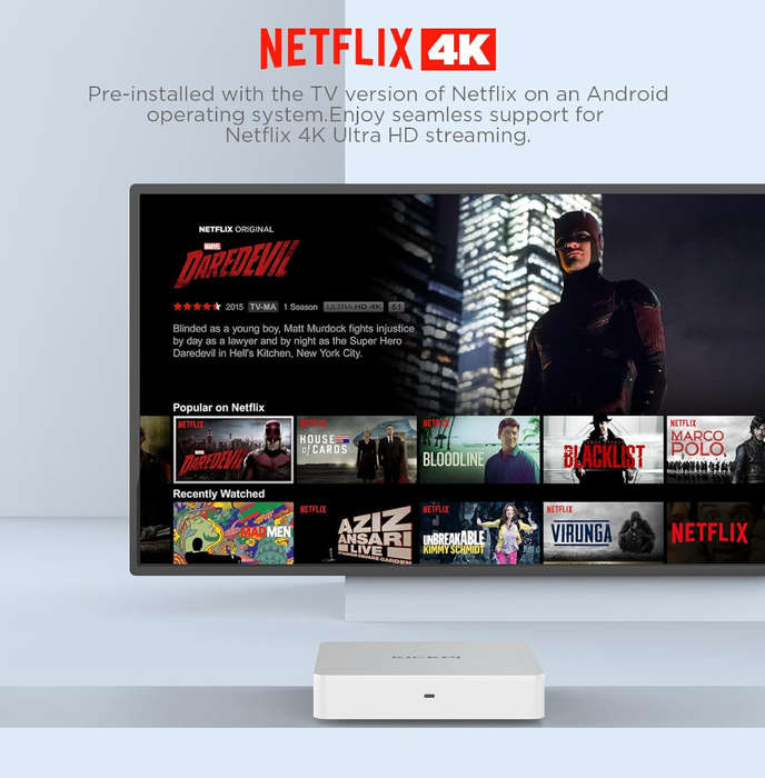 Kickpi KP1 Dual Band WiFi 4K HD Android TV Box, RAM: 2GB+32GB