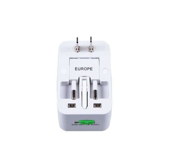 All-in-one International Travel Power Adapter Plug (Covers all sockets around the World)