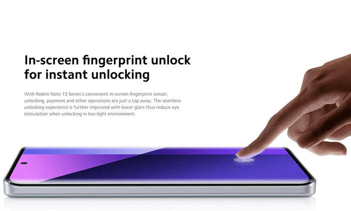 White Xiaomi Redmi Note 13 Pro+ 8GB/256GB 5G 6.7 120Hz AMOLED Curved Screen 200MP Camera & NFC