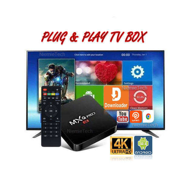 Android 12.1  MXQ Pro Tv Box 5G Wi-Fi