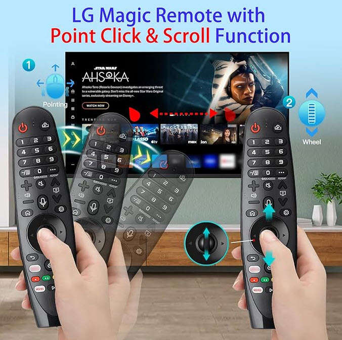 Replacement LG TV Remote Magic Remote Control with Voice and Pointer Function, LG Smart