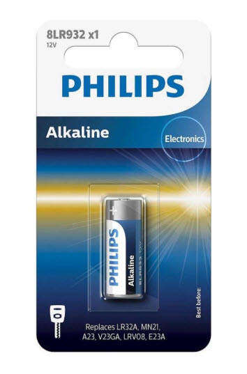 ALKALINE BATTERY 12V 8LR932/73