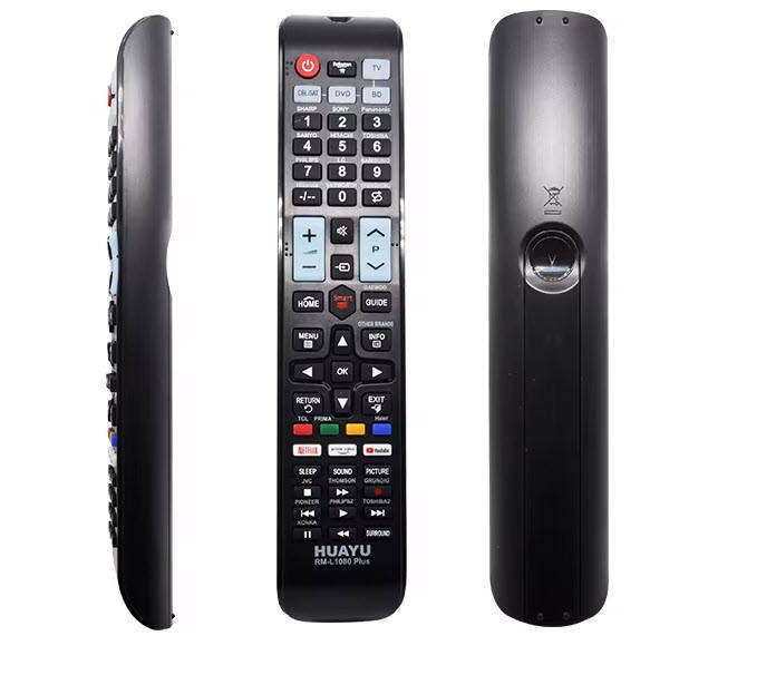 L1080 Plus Compatible with Tv SAT DVD BD Netflix Prime Video and YouTube Function Button Universal