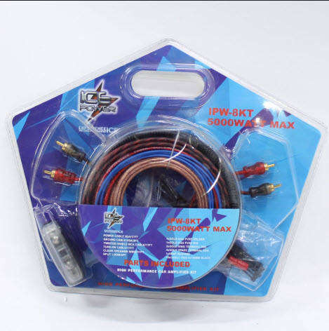 Ice Power IPW-8 8gauge Audio Wiring Kit