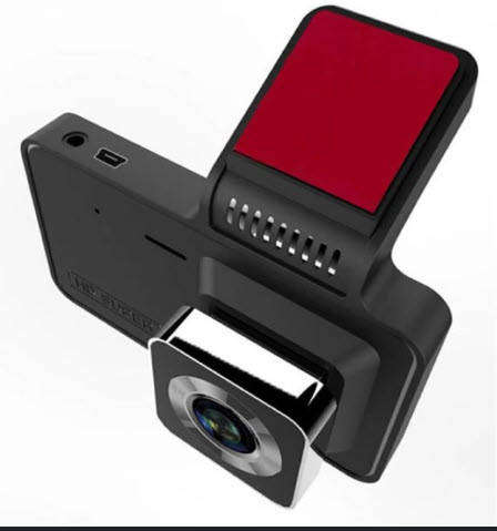 Dual Lens Vehicle BlackBox DVR  4K High-Definition Dash Cam