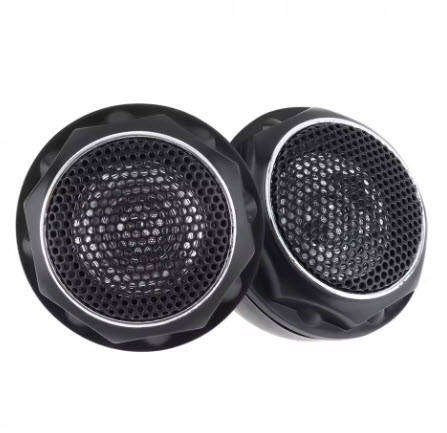 Pervoi 140W High Efficiency Lightweight Mini Dome Tweeter Speakers Built-in crossover Neodymium Magn