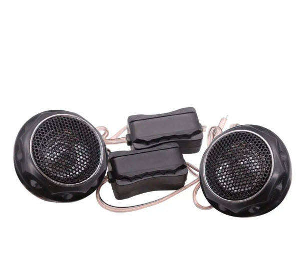 Pervoi 140W High Efficiency Lightweight Mini Dome Tweeter Speakers Built-in crossover Neodymium Magn