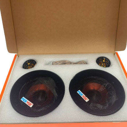 Pervoi CTC-5592 Coaxial Rear Deck Mounted Round Car Speaker  (550 W)