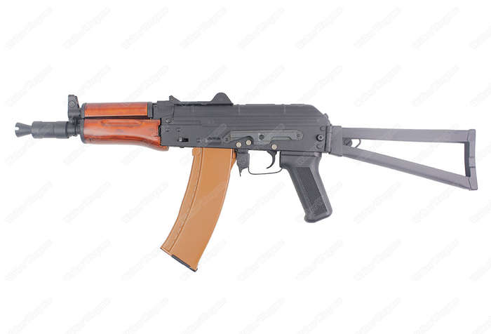 Double Bell 001B AKS74U Real Wood Airsoft AEG Rifle