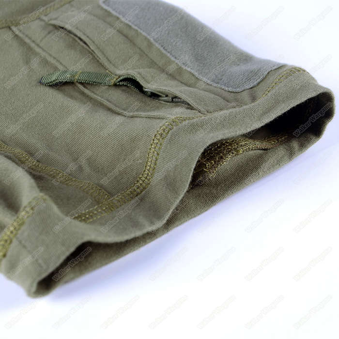 Tactical Short Sleeve Combat Shirt - OD Green Size L
