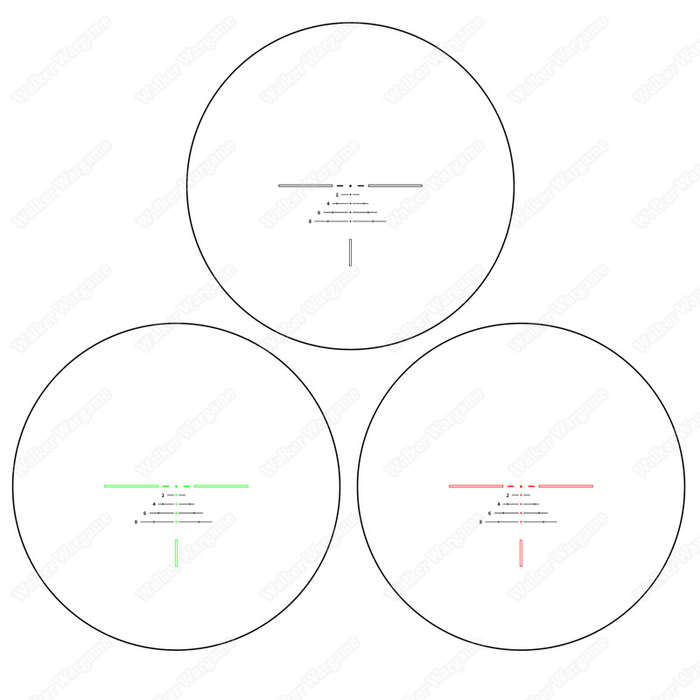 FOCUHUNTER 1-6x24 Second Focal Plane Rifle Scopes 0137