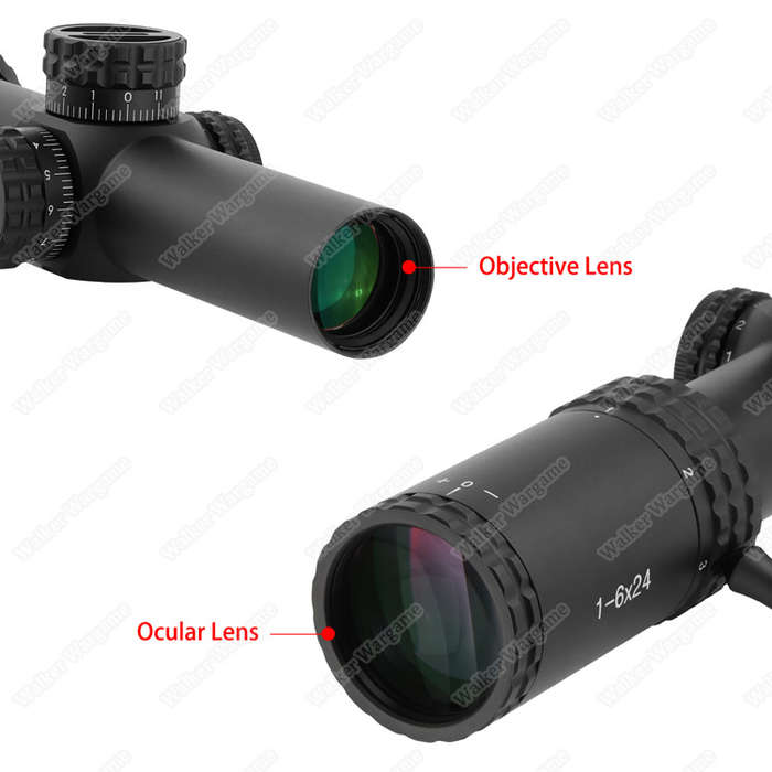FOCUHUNTER 1-6x24 Second Focal Plane Rifle Scopes 0137