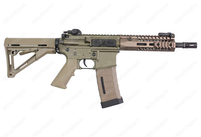 Double Bell 080 Short TTI TR-1 Metal Electric Airsoft Gun Tan Color