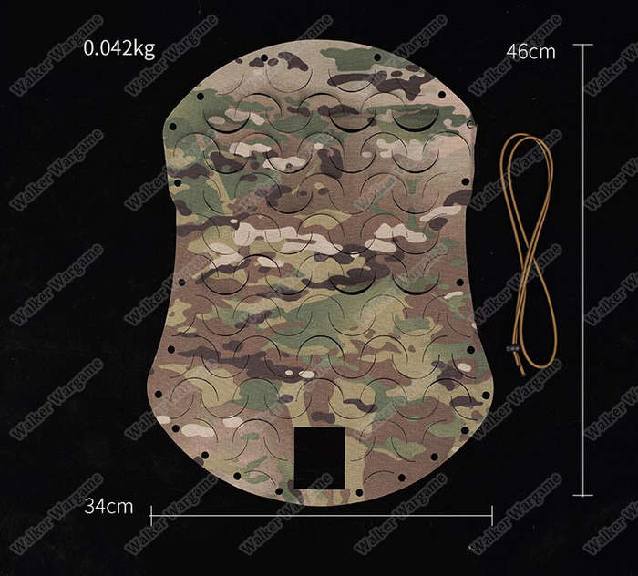 WST Lightweight Laser Cut Helmet Cover - Multicam
