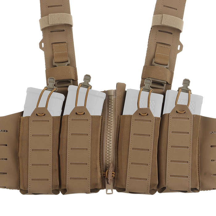 Tan WST SF Chest Rig Light Weight Webbing System