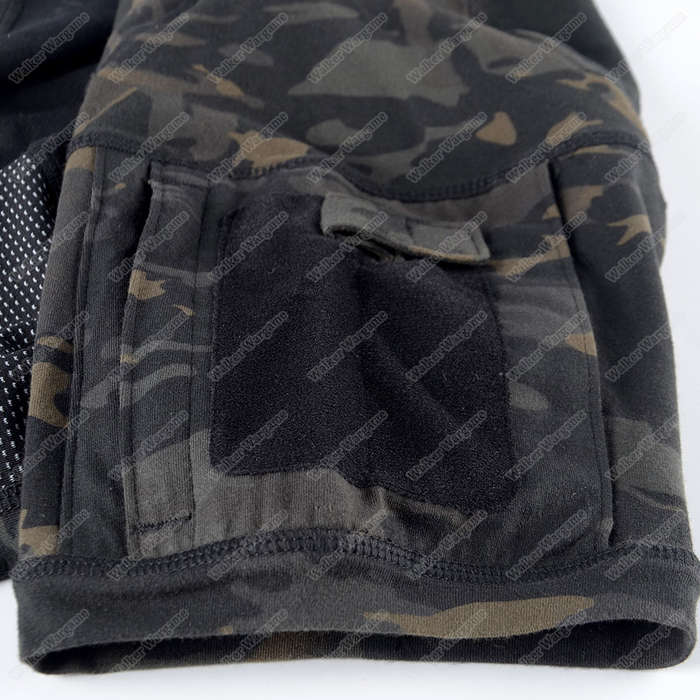 Tactical Short Sleeve Combat Shirt - Speical Force Multicam Black Size L