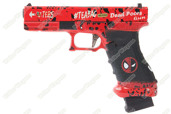 Double Bell 301 Deadpool G17 DP17 Gas Blowback Pistol - Force Trigger