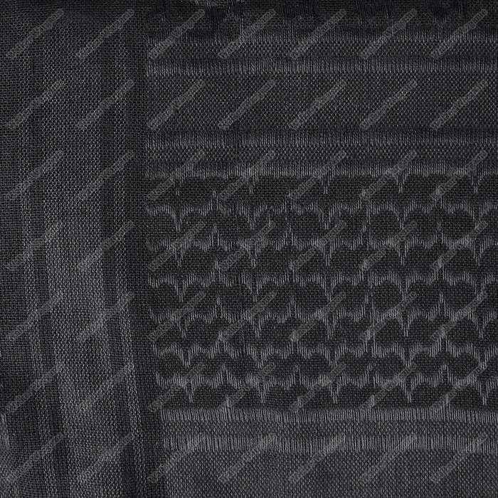 WST Mil Spec 100% Cotton Tactical Shemagh Black/ Grey
