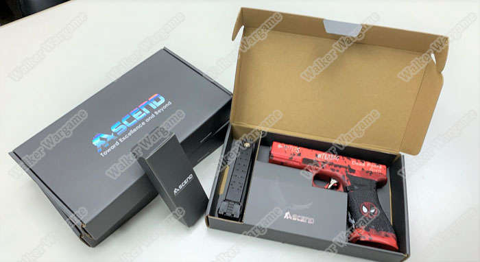 Double Bell 301 Deadpool G17 DP17 Gas Blowback Pistol - Force Trigger