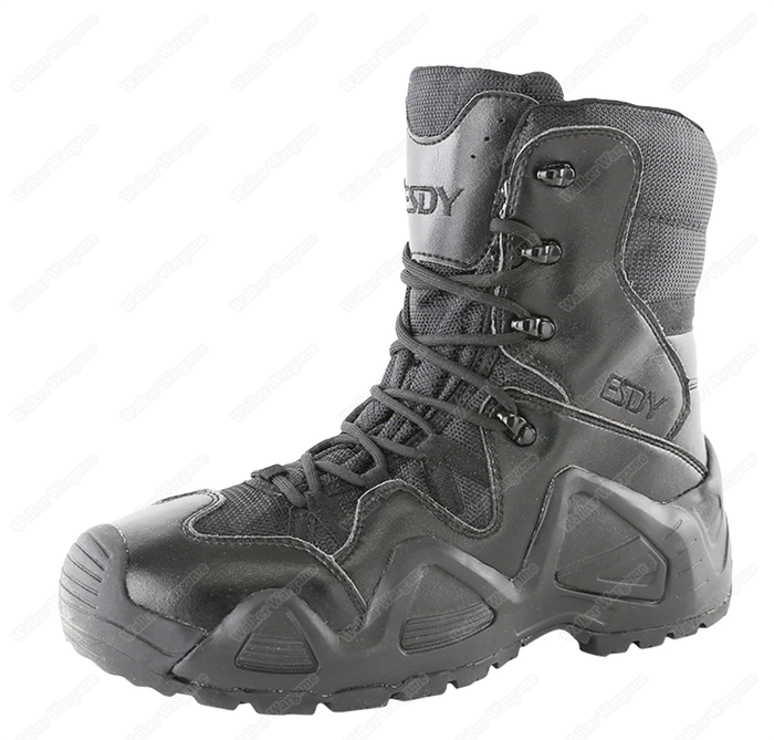 ESDY V2 High Tactical Army Boots - SWAT Black  EU 45 - US11 - UK10