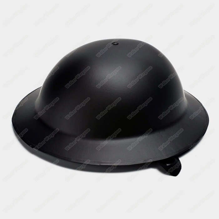 WW2 UK British Army Helmet MK2 Military Steel Helmet Black