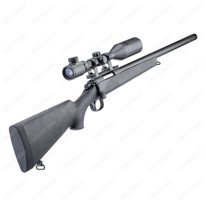 Double Bell 201A VSR Precision Airsoft Bolt Action Sniper Rifle Black