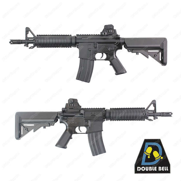 Double Bell BYT-02B M4 CQB Airsoft AEG Rifle w/ RAS II Rail System