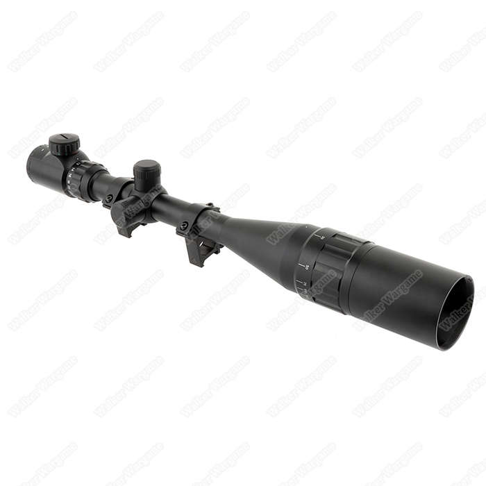 6-24x50 AOEG Red/Green Illuminated Rifle Scope With Mount
