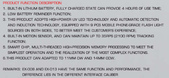 WST MINI Tracer High Power Auto Tracer Unit EX-008 for airost AEG