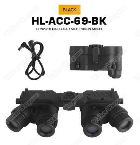 WST GPNVG18 Binocular night vision model HL-ACC-69 Black