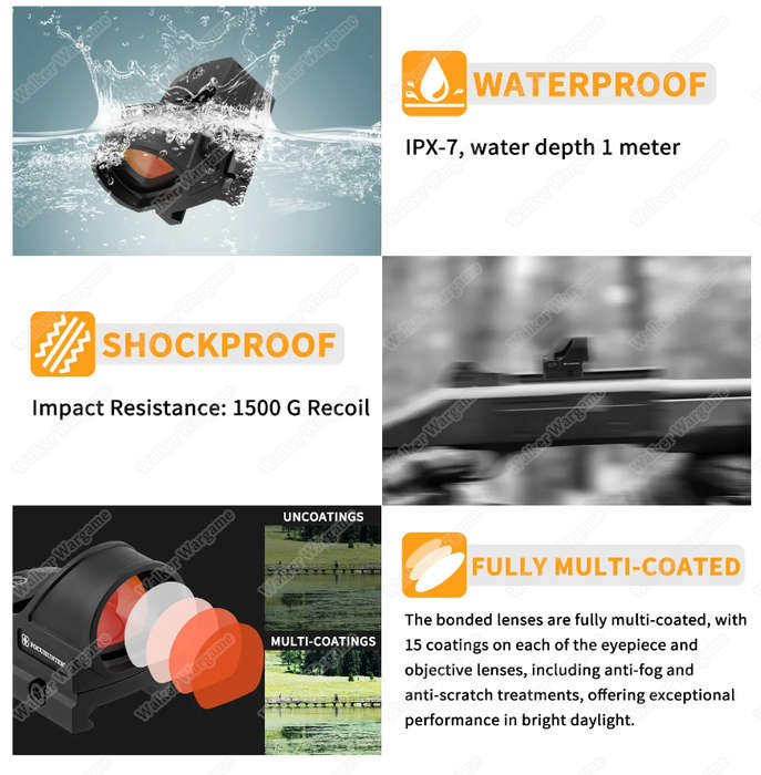 Focuhunter Titan 1X26mm Red Dot With Shake wake MZJ-RDP-0011