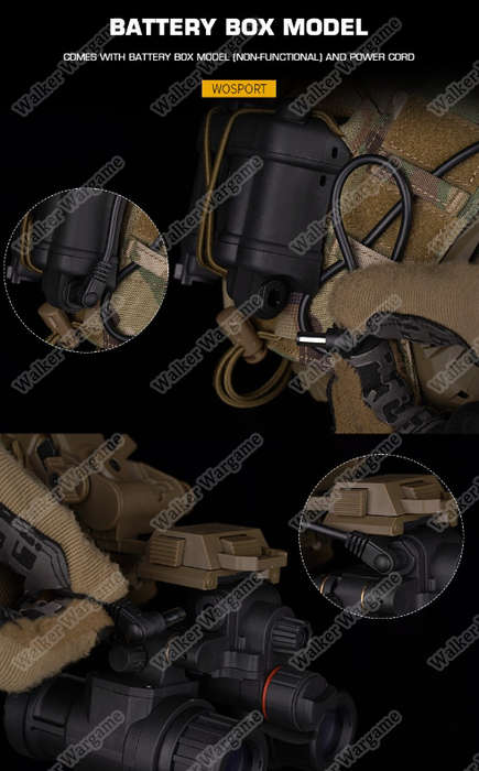 WST AN/PVS31 Binocular night vision With LED Functiion model HL-ACC-68-BK