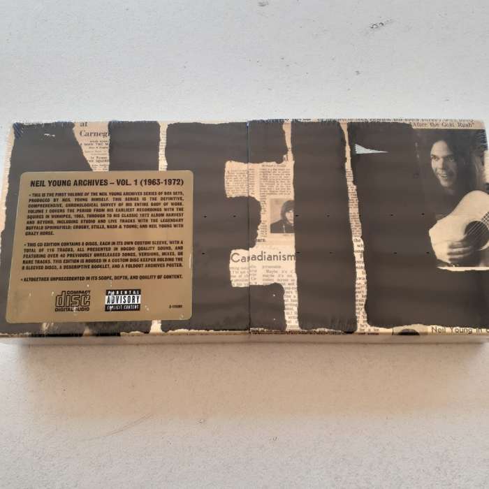 Neil Young - Neil Young Archives: Vol. I (1963-1972) [8 CD Box Set] (2009)  *NEW, sealed