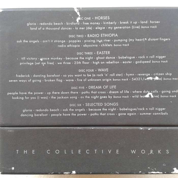 Patti Smith - The Patti Smith Masters (The Collective Works) [Ltd #Ed 6 CD Box Set] (1996)