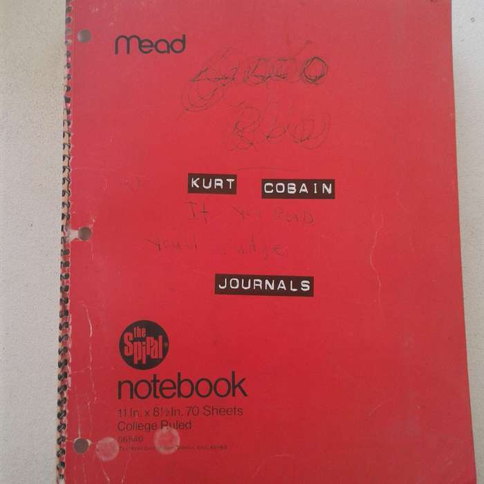 Kurt Cobain Journals - Kurt Cobain (Nirvana) (Soft Cover Book)
