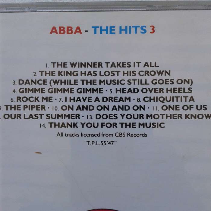 ABBA - The Hits 3 [Import CD] (1988)