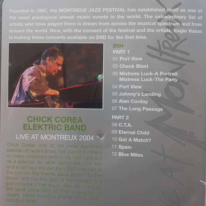 Chick Corea Elektric Band - Live At Montreux 2004 [DVD] (2005)