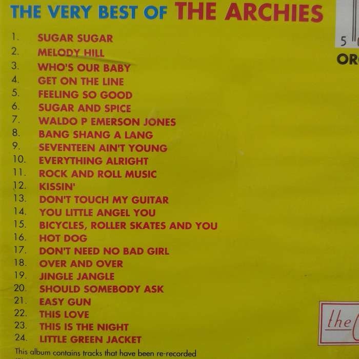 The Archies - The Very Best Of (1992)
