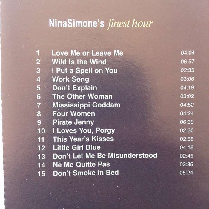 Nina Simone - Nina Simone's Finest Hour (2001)