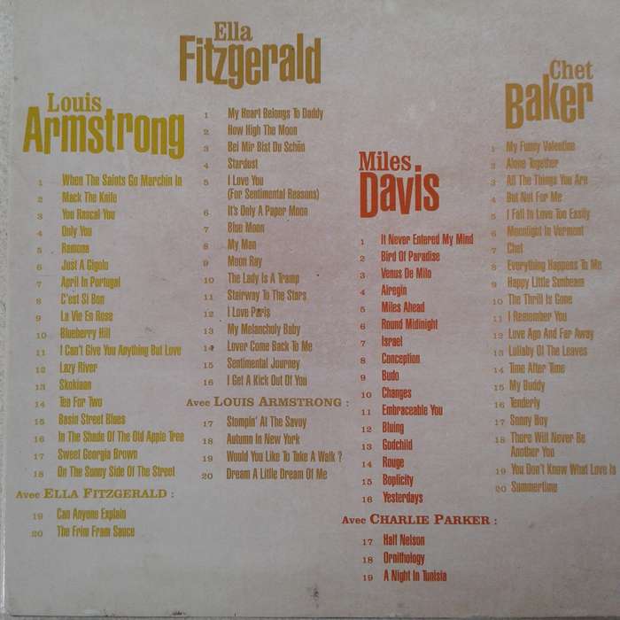 Armstrong / Fitzgerald / Davis / Baker - Armstrong / Fitzgerald / Davis / Baker [4CD set] (2008)