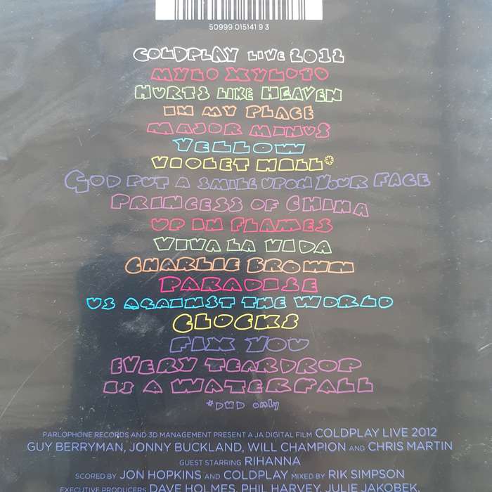 Coldplay - Live 2012 [Blu-ray + CD]    [D]