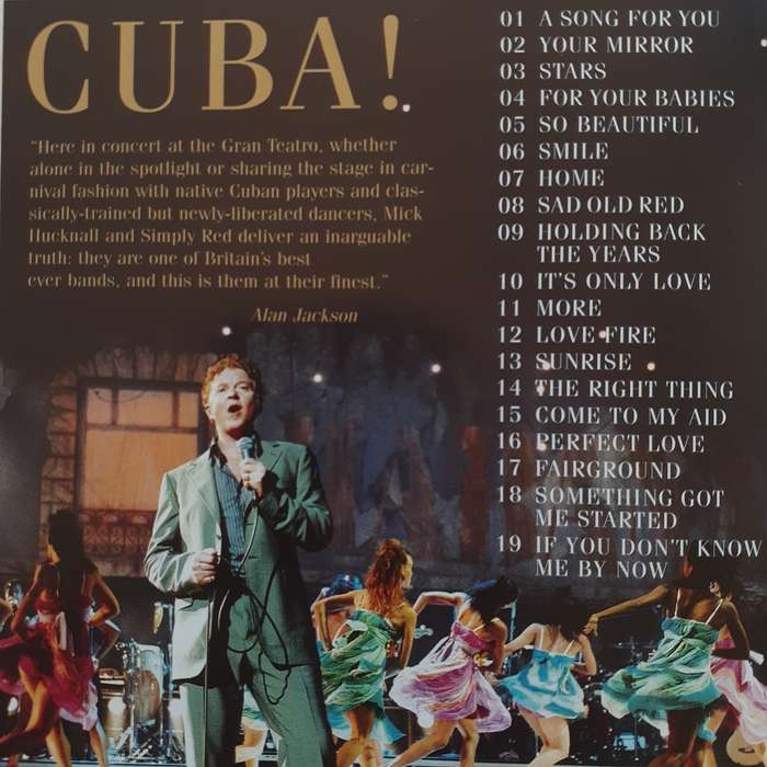 Simply Red - Cuba! (Recorded Live At El Gran Teatro, Havana) [DVD] (2005)