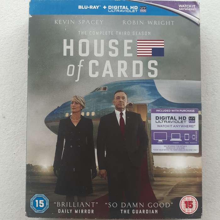 House Of Cards - The Complete Third Season [4 Disc Blu-ray]