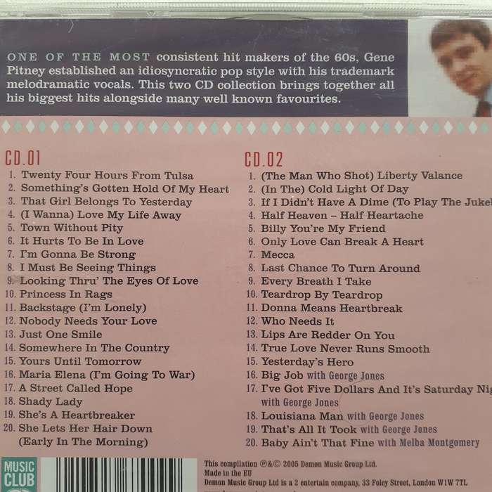 Gene Pitney - Something's Gotten Hold Of My Heart (The Collection) (2CD) (2005)