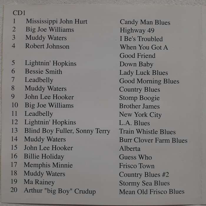 Candy Man Blues - Various Artists (2CD) (2007)