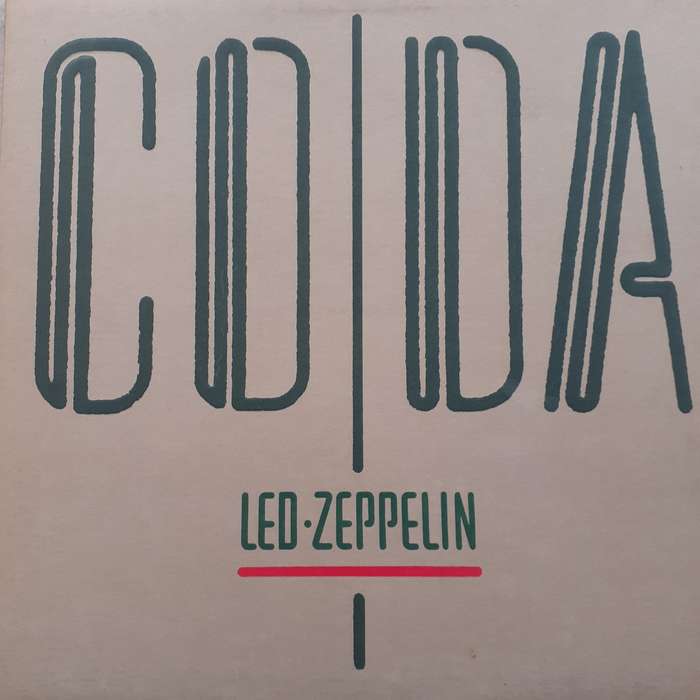 VINYL - Led Zeppelin - Coda (U.S. press) (1982)